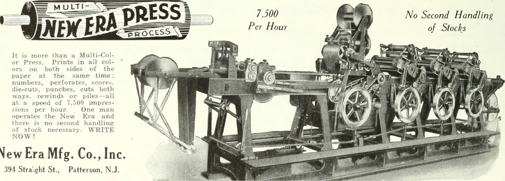 An illustration from Canadian printer & publisher, 1922, leaf 389