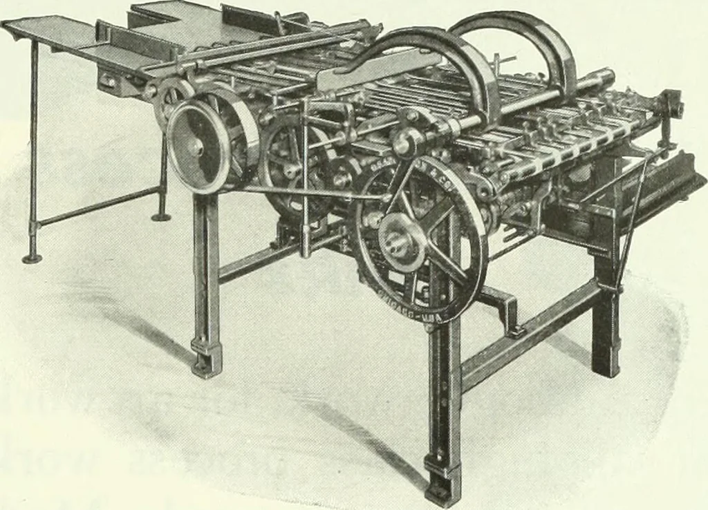 An illustration from Canadian printer & publisher, 1922, leaf 558