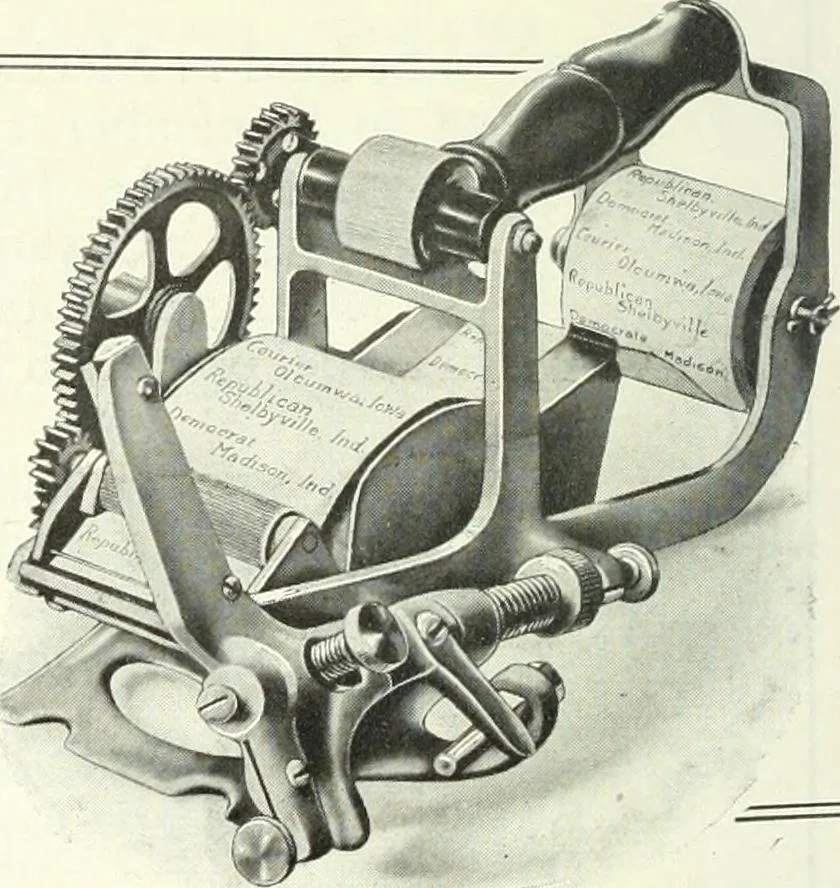 An illustration from Canadian printer & publisher, 1922, leaf 565