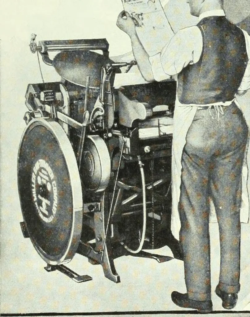 An illustration from Canadian printer & publisher, 1922, leaf 570