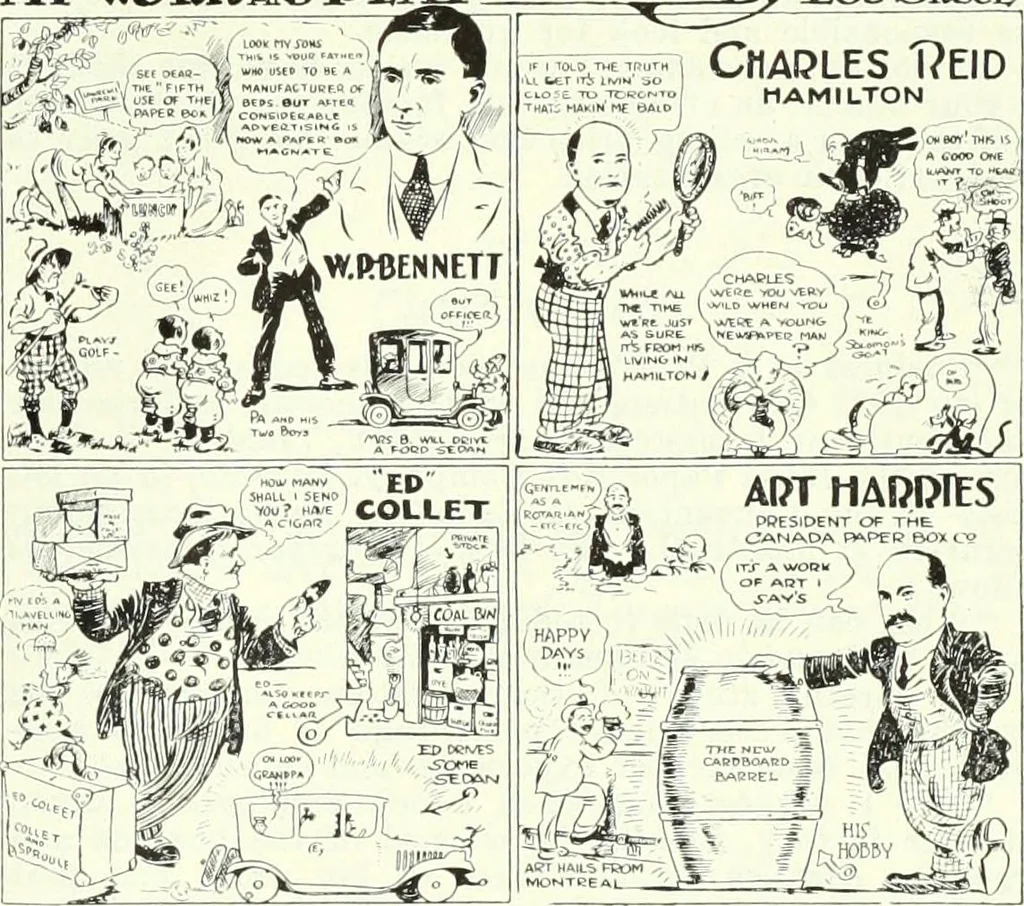An illustration from Canadian printer & publisher, 1922, leaf 594