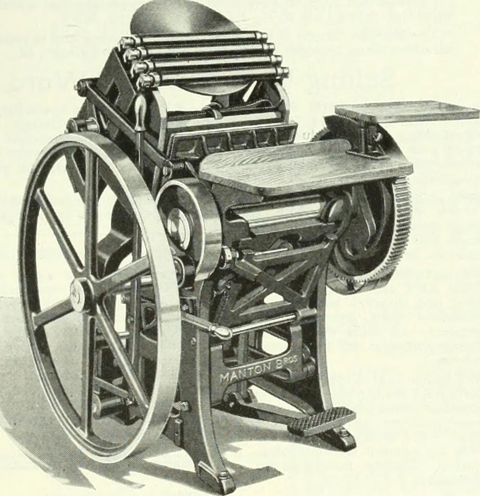 An illustration from Canadian printer & publisher, 1922, leaf 618