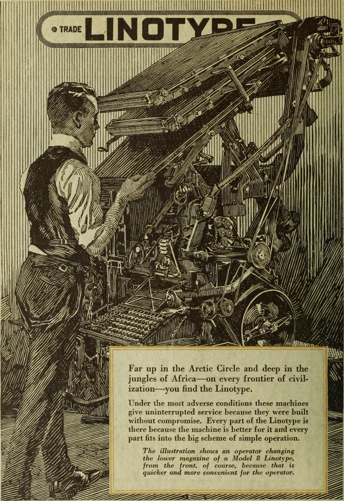 An illustration from Canadian printer & publisher, 1922, leaf 703