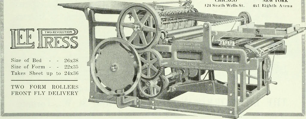 An illustration from Canadian printer & publisher, 1922, leaf 720