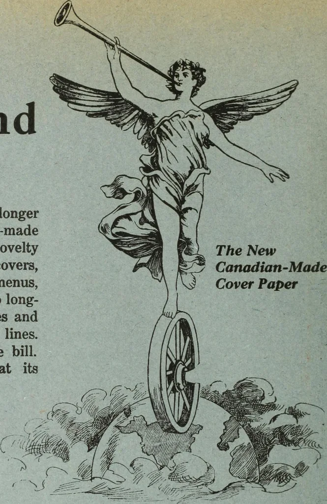 An illustration from Canadian printer & publisher, 1922, leaf 75