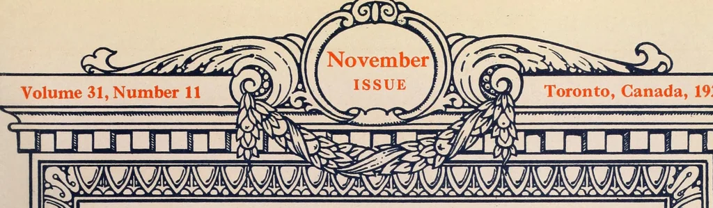 An illustration from Canadian printer & publisher, 1922, leaf 784