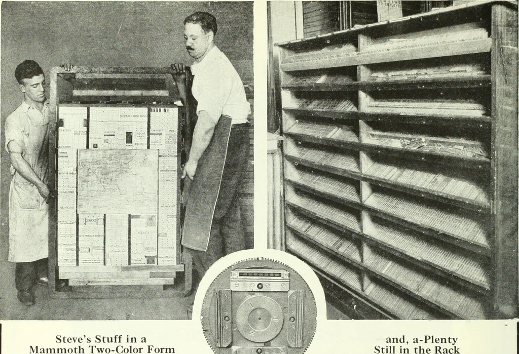 An illustration from Canadian printer & publisher, 1922, leaf 79