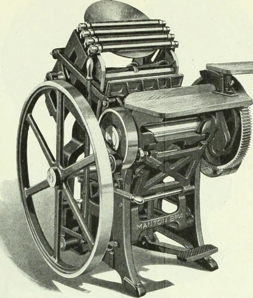 An illustration from Canadian printer & publisher, 1922, leaf 838