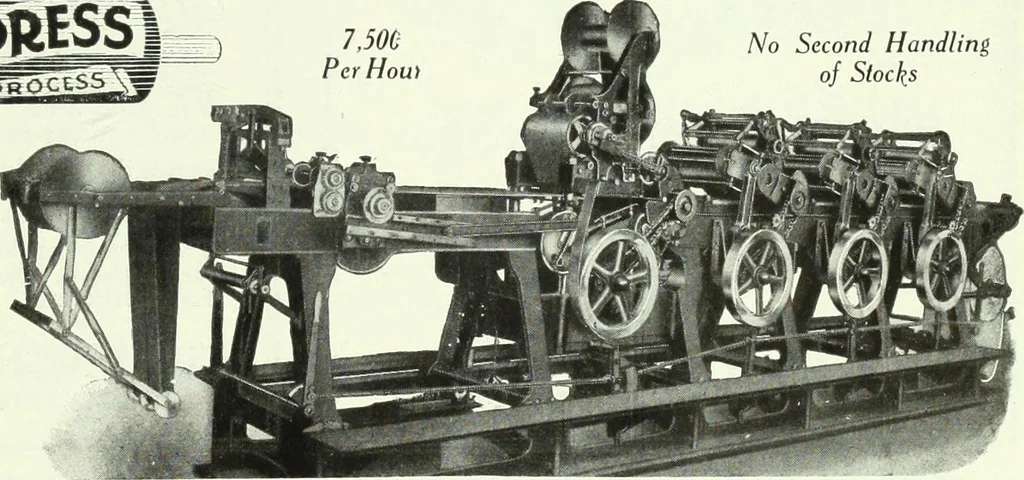 An illustration from Canadian printer & publisher, 1922, leaf 842