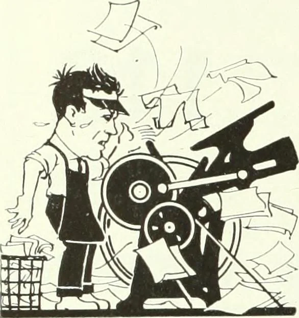 An illustration from Canadian printer & publisher, 1922, leaf 847