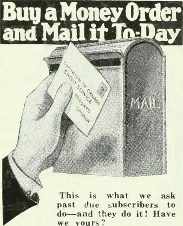 An illustration from Canadian printer & publisher, 1922, leaf 850