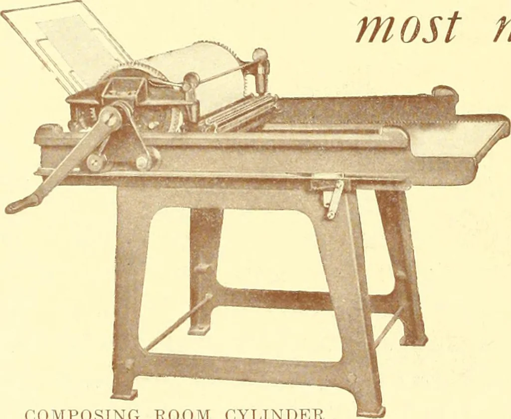 An illustration from Canadian printer & publisher, 1922, leaf 875