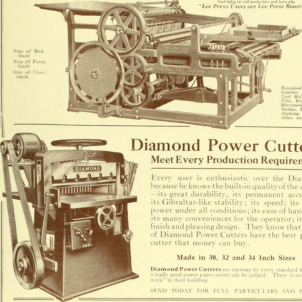 An illustration from Canadian printer & publisher, 1922, leaf 876