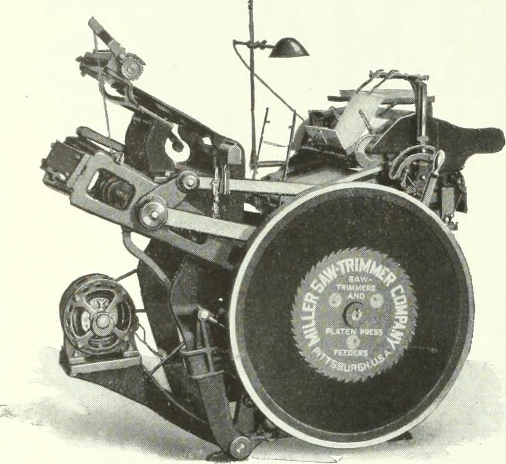 An illustration from Canadian printer & publisher, 1922, leaf 881