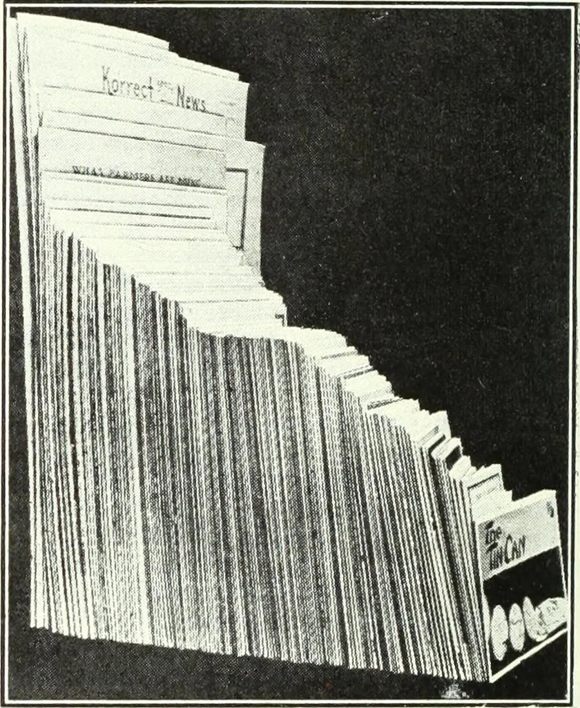 An illustration from Canadian printer & publisher, 1922, leaf 907