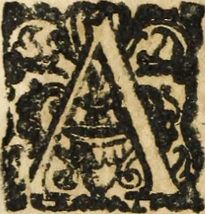 An illustration from Canto harmonico : in cinque parti diviso, col quale si può arriuare alla perfetta cognitione del canto fermo, 1690, leaf 109