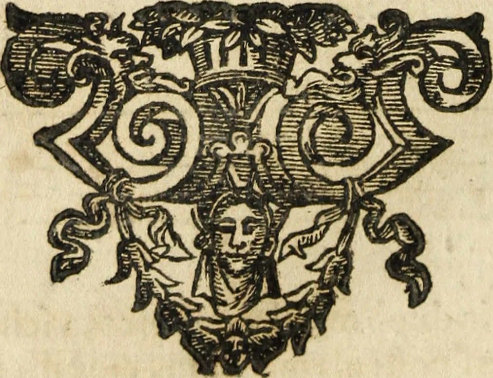 An illustration from Canto harmonico : in cinque parti diviso, col quale si può arriuare alla perfetta cognitione del canto fermo, 1690, leaf 257