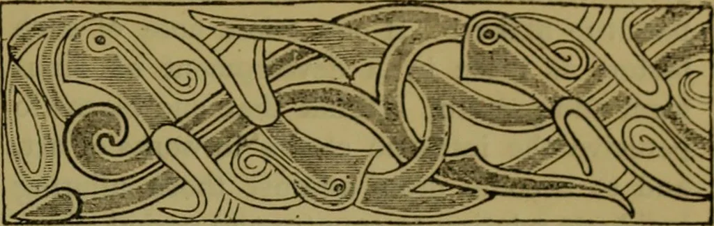 An illustration from Cantor lectures on the arts of tapestry making and embroidery ... delivered before the Society, April 5th, 12th and 19th, 1886, 1886, leaf 16