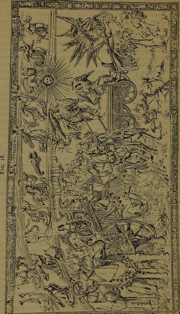 An illustration from Cantor lectures on the arts of tapestry making and embroidery ... delivered before the Society, April 5th, 12th and 19th, 1886, 1886, leaf 29