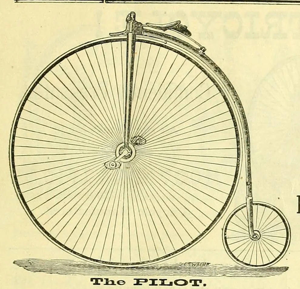 An illustration from Canadian wheelman, 1883, leaf 107