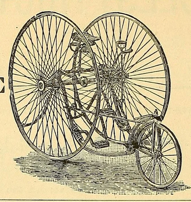 An illustration from Canadian wheelman, 1883, leaf 66