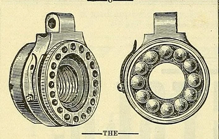 An illustration from Canadian wheelman, 1883, leaf 98