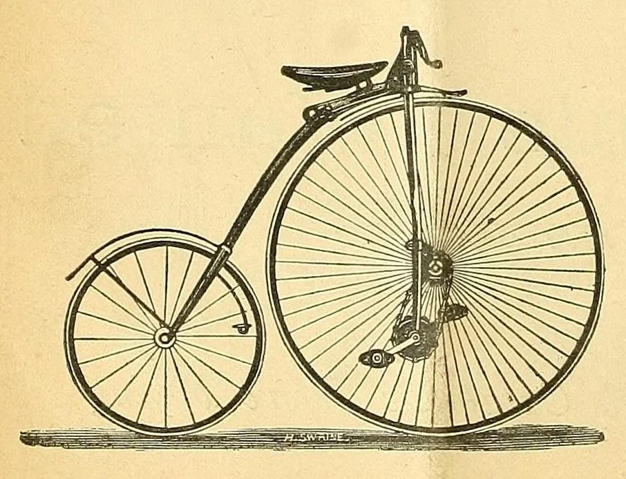 An illustration from Canadian wheelman, 1883, leaf 118