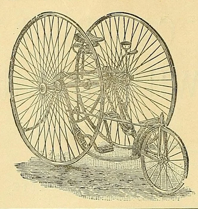 An illustration from Canadian wheelman, 1883, leaf 54