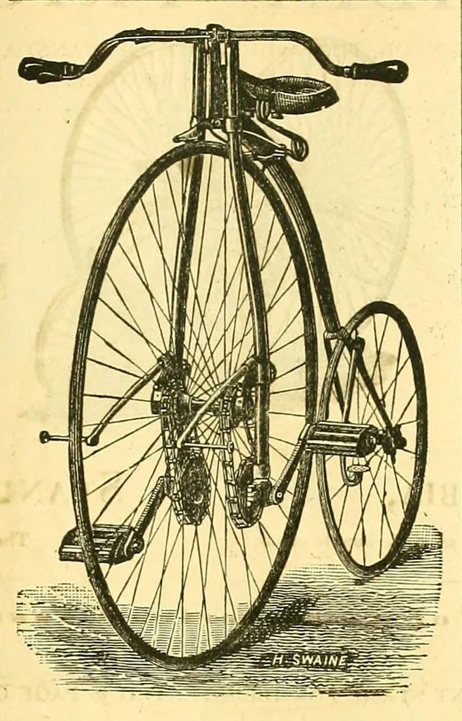 An illustration from Canadian wheelman, 1883, leaf 65