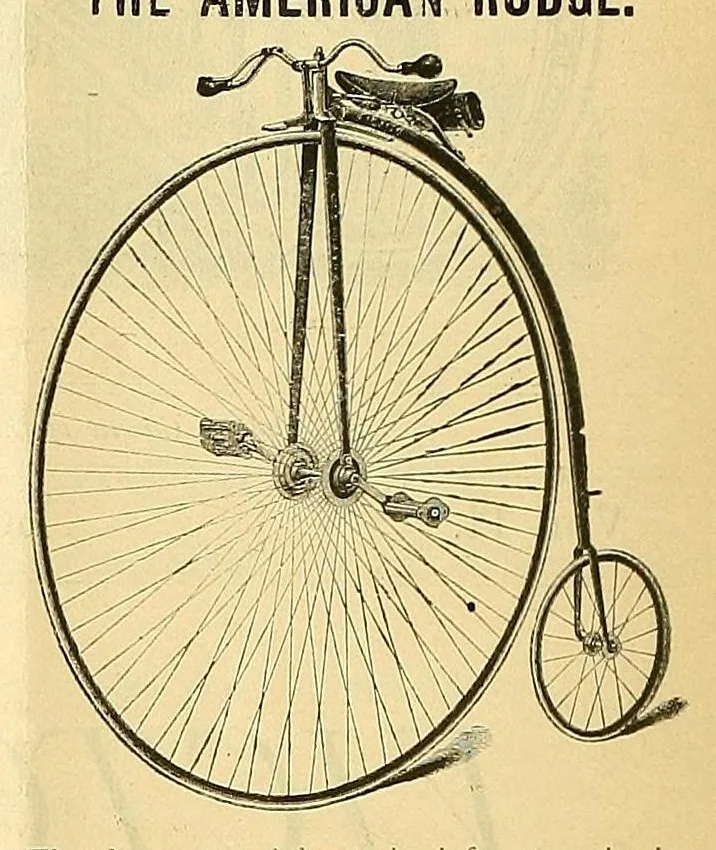 An illustration from Canadian wheelman, 1883, leaf 68