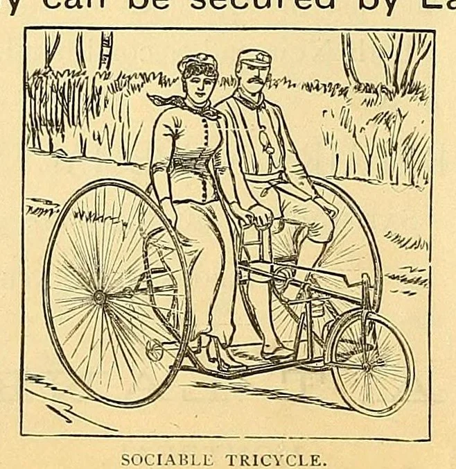 An illustration from Canadian wheelman, 1883, leaf 78