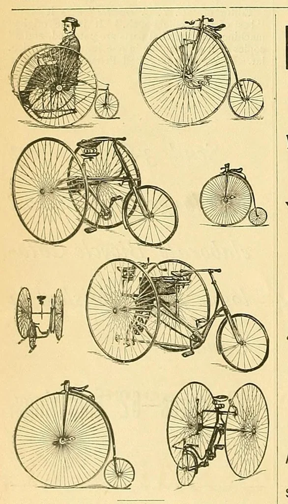 An illustration from Canadian wheelman, 1883, leaf 78