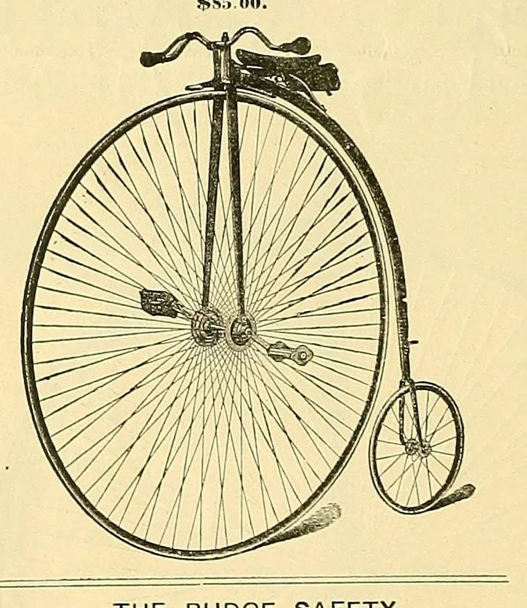 An illustration from Canadian wheelman, 1883, leaf 80