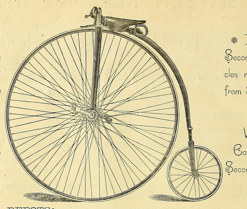 An illustration from Canadian wheelman, 1883, leaf 118