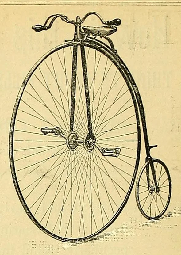 An illustration from Canadian wheelman, 1883, leaf 76