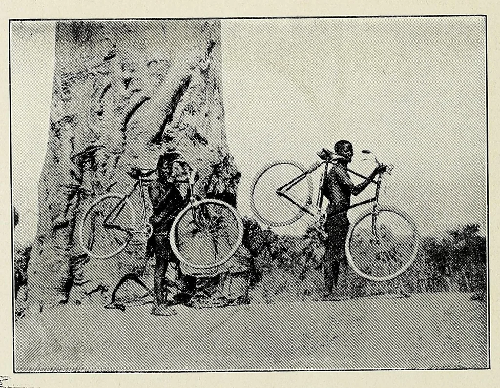 An illustration from Capetown to Kafue : the story of an eighteen thousand miles journey, 1916, leaf 36