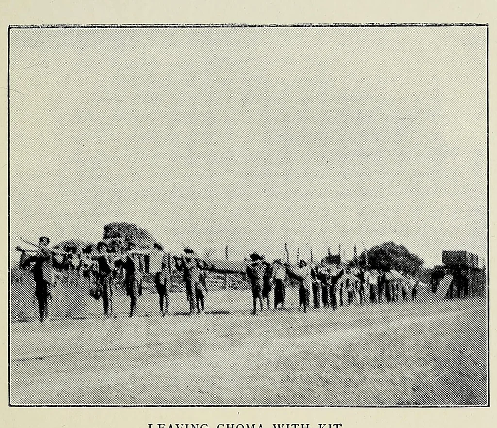 An illustration from Capetown to Kafue : the story of an eighteen thousand miles journey, 1916, leaf 61