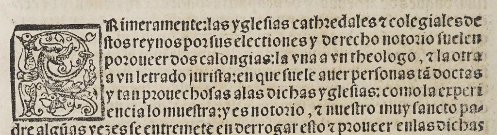 An illustration from Capítulos nueuame[n]te concedidos por la S.C.C.M. del emperador y rey nuestro señor en las cortes que tuuo y celebro en la ciudad de Toledo: en el año passado de M.D.[y] xxix. años. : Con la declaracio[n] de las pregmaticas de las mulas, y q[ua]rtagos. Juntame[n]te con los capitulos dicedidos en las cortes q[ue] assi mismo tuuo, y celebro en la villa de Valladolid: este año de mil [y] quinientos [y] xl.ij. años, 1545, leaf 10