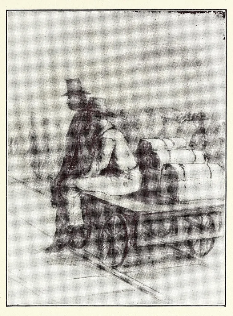 An illustration from The capture and execution of John Brown; a tale of martyrdom, 1906, leaf 39
