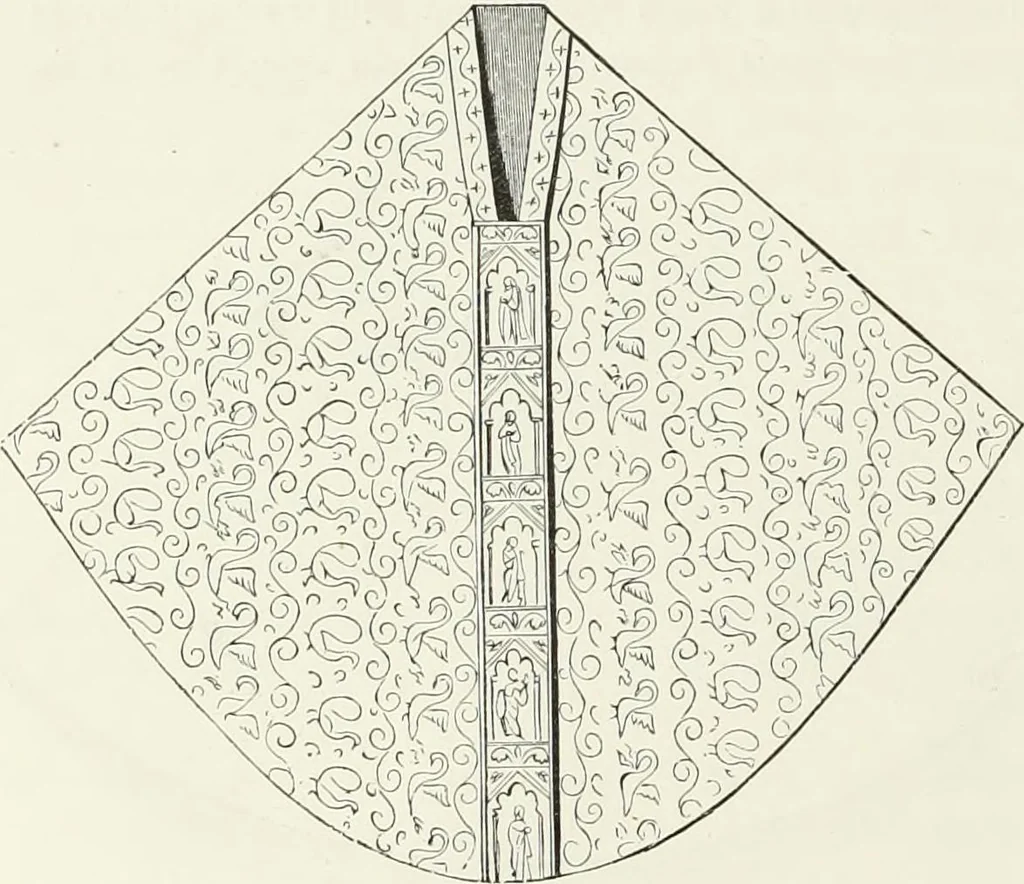 An illustration from Caractâeristiques des saints dans l'art populaire, 1867, leaf 219