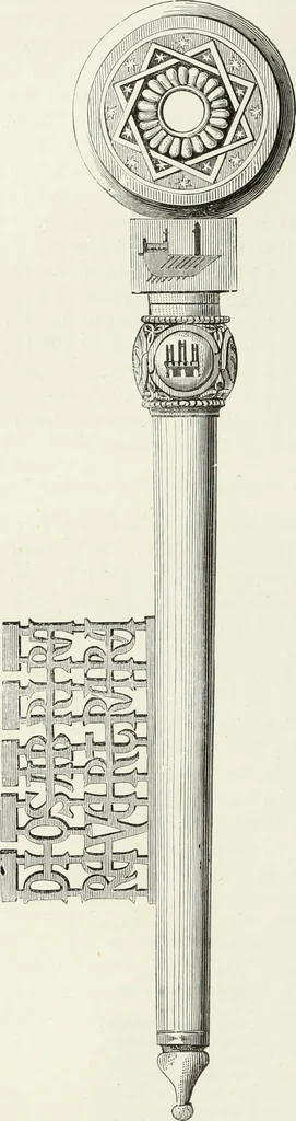An illustration from Caractâeristiques des saints dans l'art populaire, 1867, leaf 241