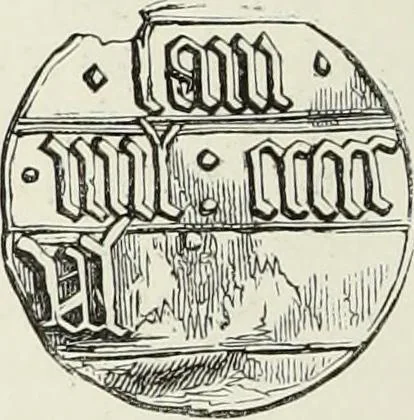 An illustration from Caractâeristiques des saints dans l'art populaire, 1867, leaf 265