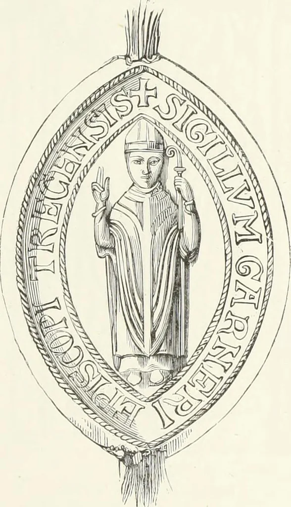 An illustration from Caractâeristiques des saints dans l'art populaire, 1867, leaf 310