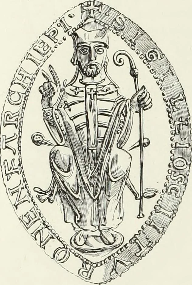 An illustration from Caractâeristiques des saints dans l'art populaire, 1867, leaf 311