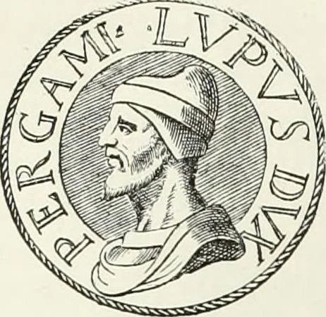 An illustration from Caractâeristiques des saints dans l'art populaire, 1867, leaf 339