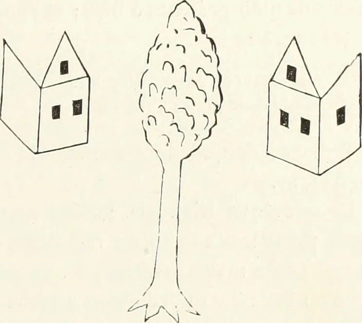 An illustration from Caractâeristiques des saints dans l'art populaire, 1867, leaf 346