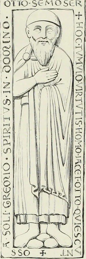 An illustration from Caractâeristiques des saints dans l'art populaire, 1867, leaf 433