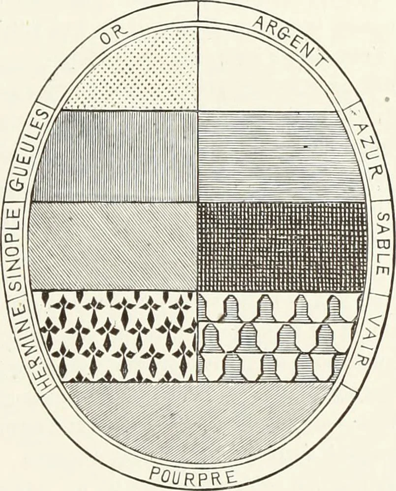 An illustration from Caractâeristiques des saints dans l'art populaire, 1867, leaf 92