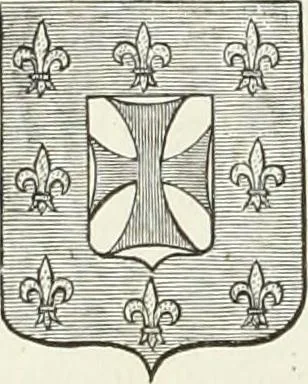 An illustration from Caractâeristiques des saints dans l'art populaire, 1867, leaf 95