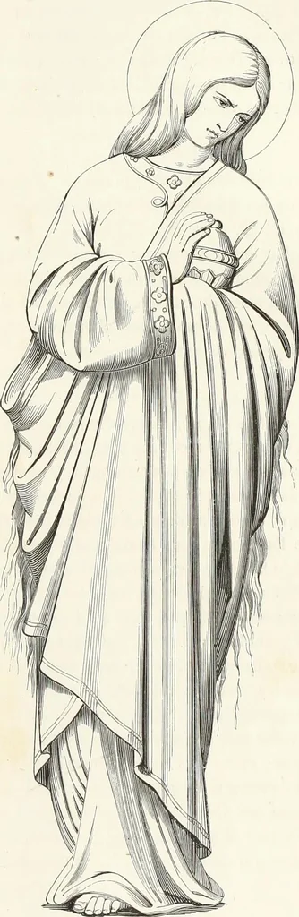 An illustration from Caractâeristiques des saints dans l'art populaire, 1867, leaf 168